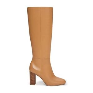 New Paige Keely Knee High Boot In Cognac Sz 9